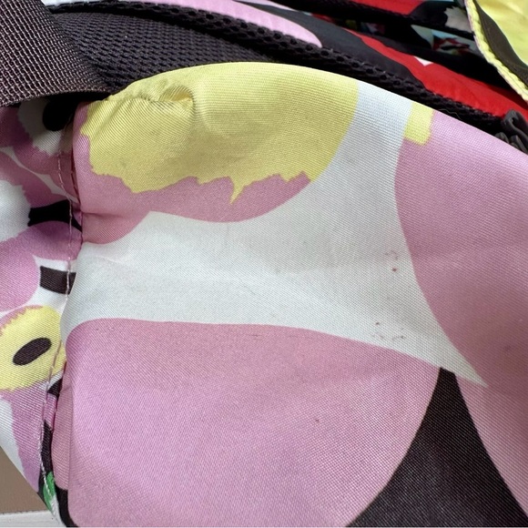 ADIDAS X MARIMEKKO Allover Print Sports Backpack 19"D x 7"W x 10.25"H Preowned - Picture 9 of 12